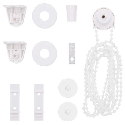 Щора "Зебра" 50 х 100 см, бяла