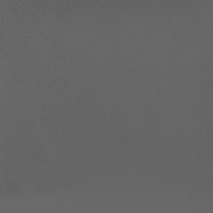 Объл фотьойл с табуретка за крака, сиво, изкуствена кожа