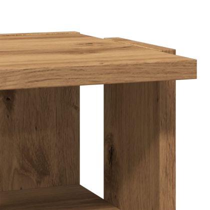 Шкаф за обувки, дъб артизан, 28x27x102 см, инженерно дърво