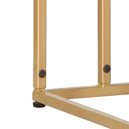 Странична маса, 35x45x65 см, мангово дърво масив