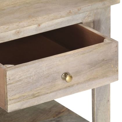 Маса за кафе, 82x52x47 см, мангово дърво масив