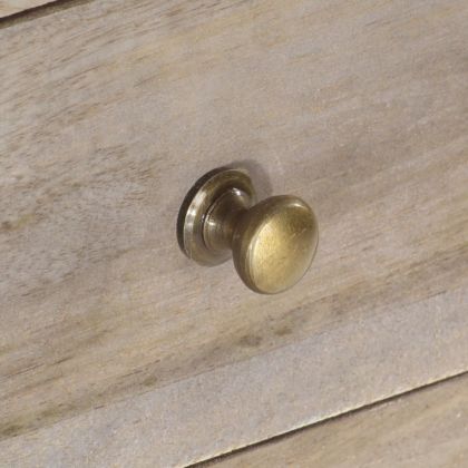 Маса за кафе, 82x52x47 см, мангово дърво масив