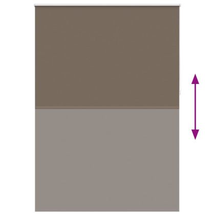 Руло щора 140 х 230 см, цвят кафе