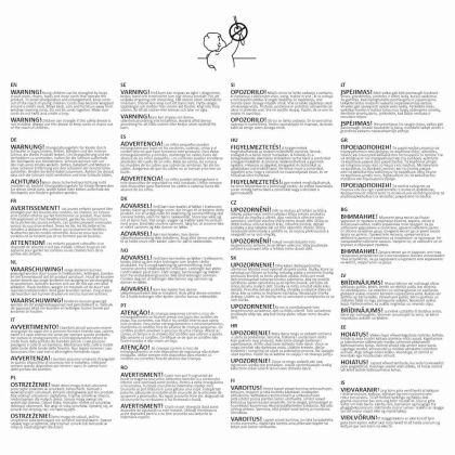 Щора "Зебра" 80 х 150 см, цвят бял