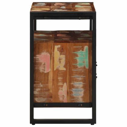 Шкаф за мивка в банята Масивна дървесина Възстановена