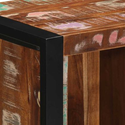 Нощно шкафче 40x30x80 cm Масивна дървесина Възстановена