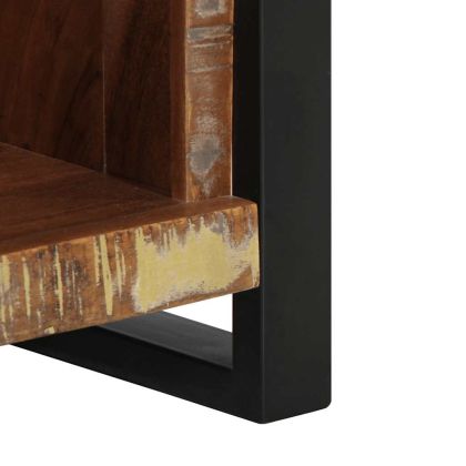 Нощно шкафче 40x30x80 cm Масивна дървесина Възстановена