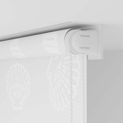 Ролетна щора за баня, 140x240 см, морски звезди