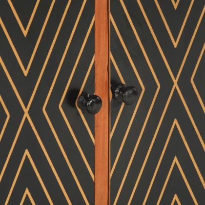 Сайдборд, 60x35x74 см, акациево дърво масив