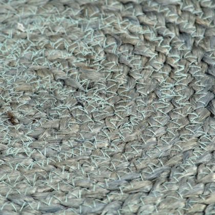 Подложки за хранене, 6 бр, маслиненозелени, 38 см, кръгли, юта