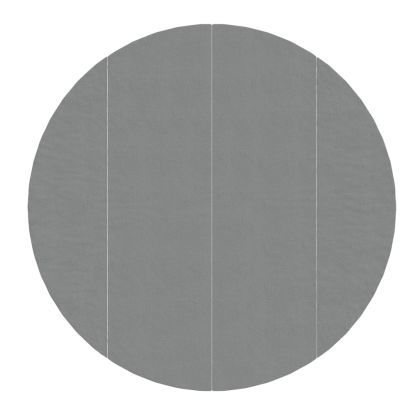 Подложка за басейни светлосива Ø458 см полиестерен геотекстил