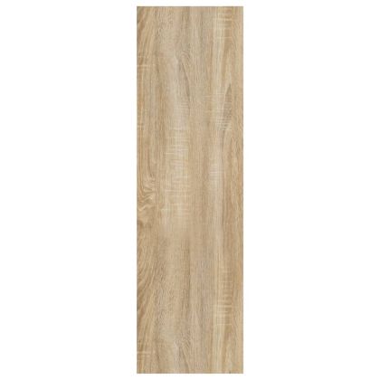 Библиотека/разделител за стая, дъб сонома, 100x30x103 см