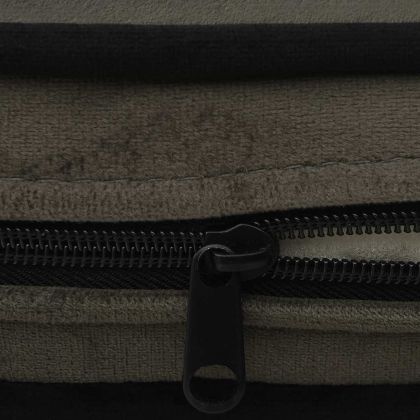 Кучешки диван, тъмносив, 67x47x36 см, плюш