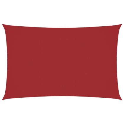 Платно-сенник, Оксфорд текстил, правоъгълно, 2x5 м, червено