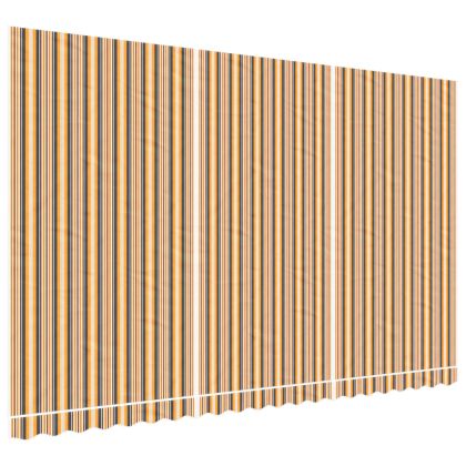 Резервно платнище за тенти, разноцветни ивици, 5x3 м