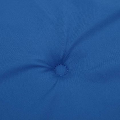 Възглавници за столове с облегалка 6 бр кралскосин Оксфорд плат