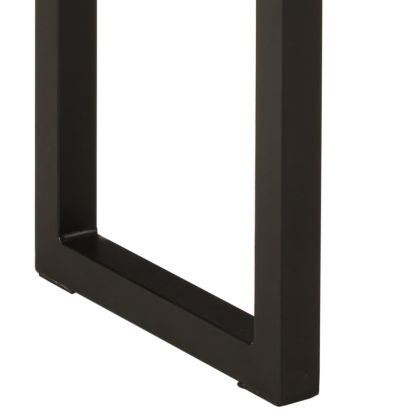 Конзолна маса с жив ръб 105x33x76 см масивно мангово дърво