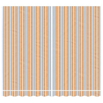 Резервно платнище за тенти, разноцветни ивици, 3x2,5 м