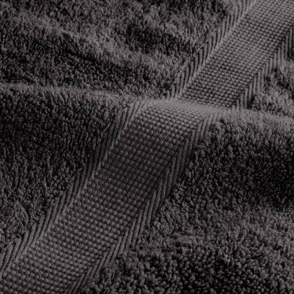 Премиум кърпи за баня SOLUND 4 бр антрацит 70x140 см 600 gsm