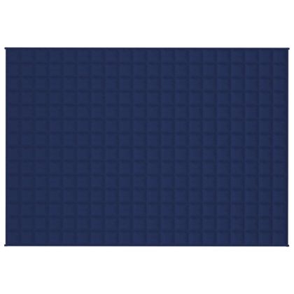 Утежнено одеяло синьо 135x200 см 6 кг плат