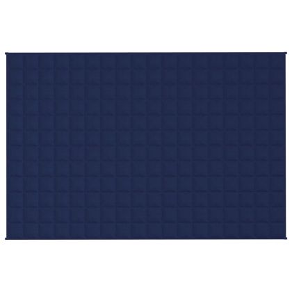 Утежнено одеяло синьо 120x180 см 5 кг плат