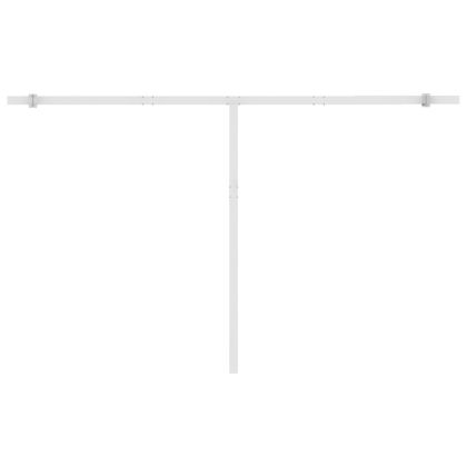 Свободностояща ръчно прибираща се тента, 450x300 см, антрацит