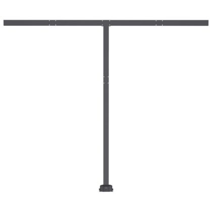 Свободностояща автоматична тента, 350x250 см, оранжево/кафяво