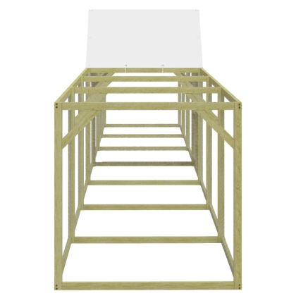 Кокошарник 700x100x150 см импрегниран бор масив