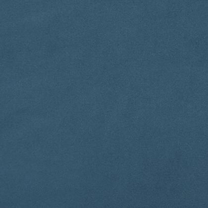 Горна табла за легло с уши, тъмносиня, 163x23x118/128 см кадифе