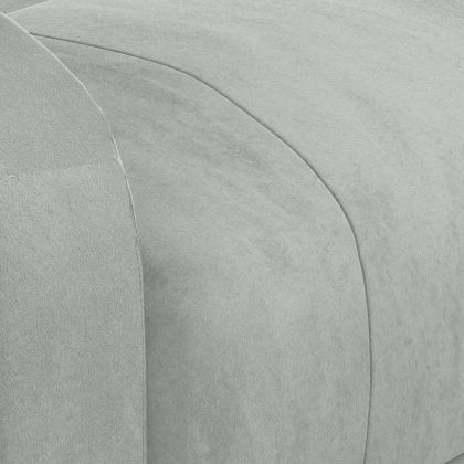 Електрически масажен стол, светлосив, кадифе