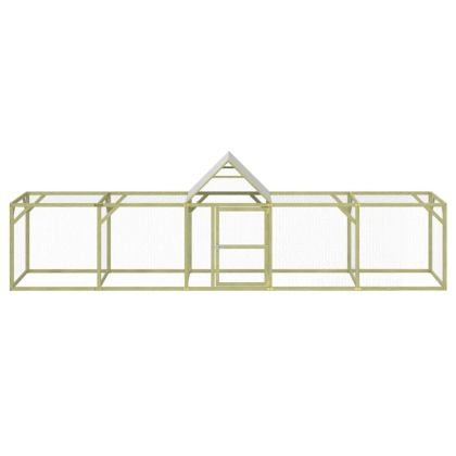 Кокошарник 500x100x150 см импрегниран бор масив