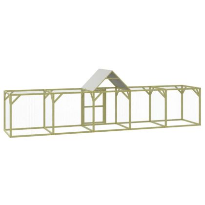 Кокошарник 500x100x150 см импрегниран бор масив