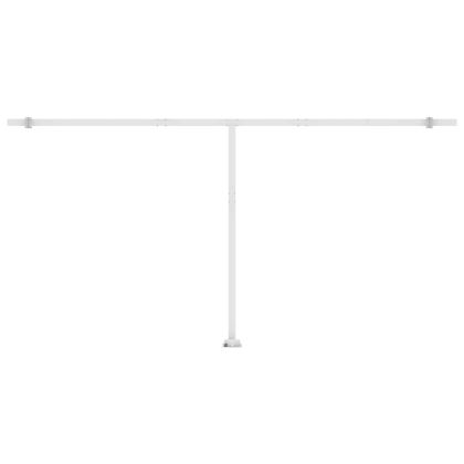 Свободностояща автоматична тента, 600x300 см, кремава