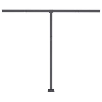 Свободностояща автоматична тента, 300x250 см, жълто/бяло