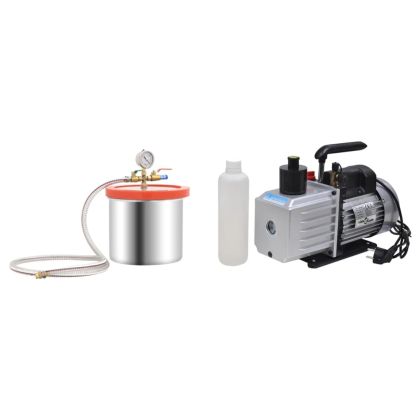 Вакуумна камера с 2-степенна помпа 7,4 л