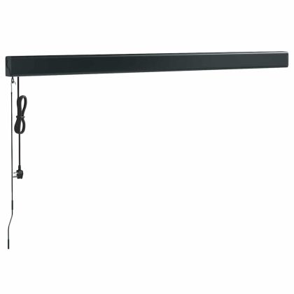 Прибираща се тента оранжево и кафяво 3,5x2,5 м плат и алуминий