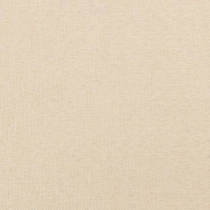 Горна табла за легло с уши, кремава, 83x23x78/88 см, плат