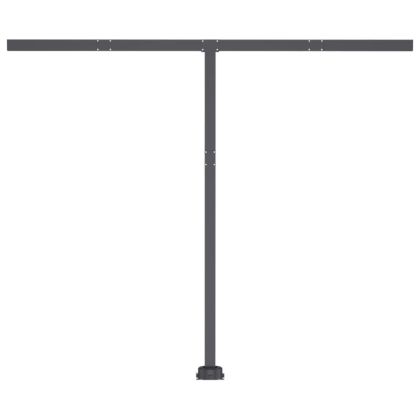 Свободностояща автоматична тента, 300x250 см, жълто/бяло