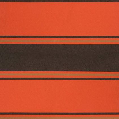 Прибираща се тента оранжево и кафяво 3x2,5 м плат и алуминий