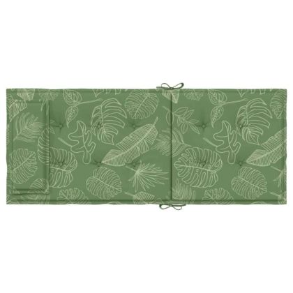 Възглавници за столове с облегалка 4 бр на листа Оксфорд плат