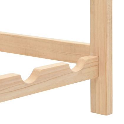 Стойка за вино, кедрово дърво, 57,5x28x102 см