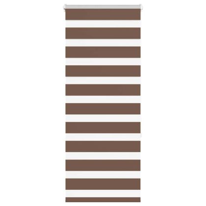 Зеброва щора кафяв 60x150 см ширина на плата 55,9 cm полиестер