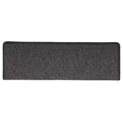 Изтривалки за стълби, 30 бр., 65x21x4 см, антрацит, правоъгълен ръб