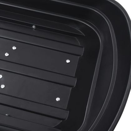 Градинска ръчна количка, 300 кг, 75 л, черна