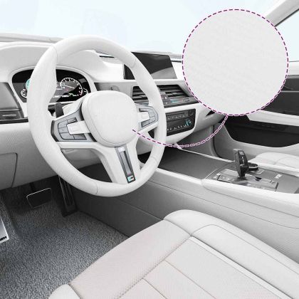 Фолиа за кола, 2 бр, 3D бели, 100x150 см+50x150 см