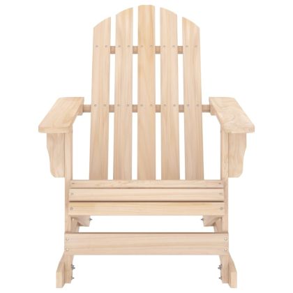 Градински люлеещ се стол "Адирондак", чам масив