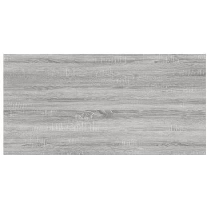 Стенни рафтове 4 бр сив сонома 60x30x1,5 см инженерно дърво