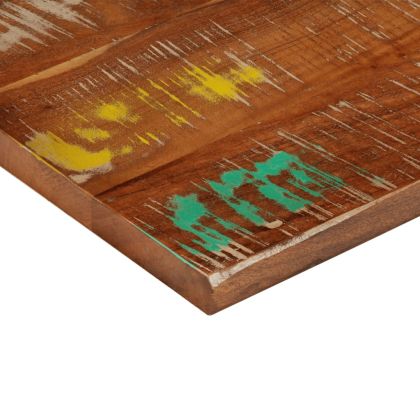 Плот за маса 60x60x3,8 см квадратен регенерирано дърво масив