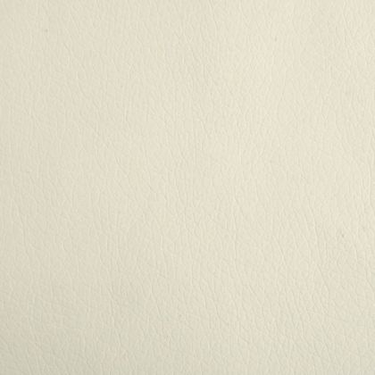 Детски диван с табуретка, кремав, 100x50x30 см, изкуствена кожа