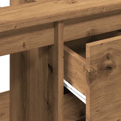 Шкаф за мивка, дъб артизан, 65x33x60 см, инженерно дърво